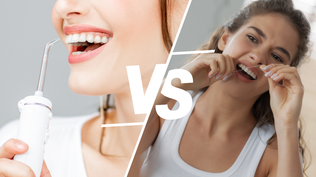 Cordless Power Flosser vs Floss